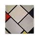 Imán de nevera, Composición de rombo, Mondrian