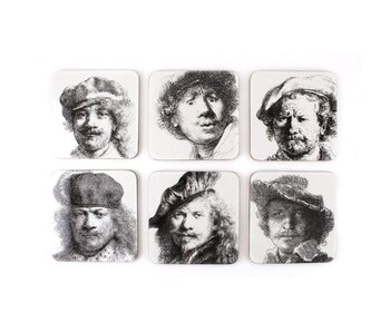 Coasters , Selfportraits, Rembrandt