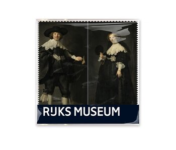 Lens cloth, 15 x 15 cm, Marten and Oopjen, Rembrandt
