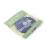 Pocket Mirror , Ø 80 mm, Monet, Water Lilies evening