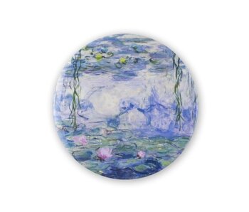 Taschenspiegel B, Ø 80 mm, Monet, Seerosen