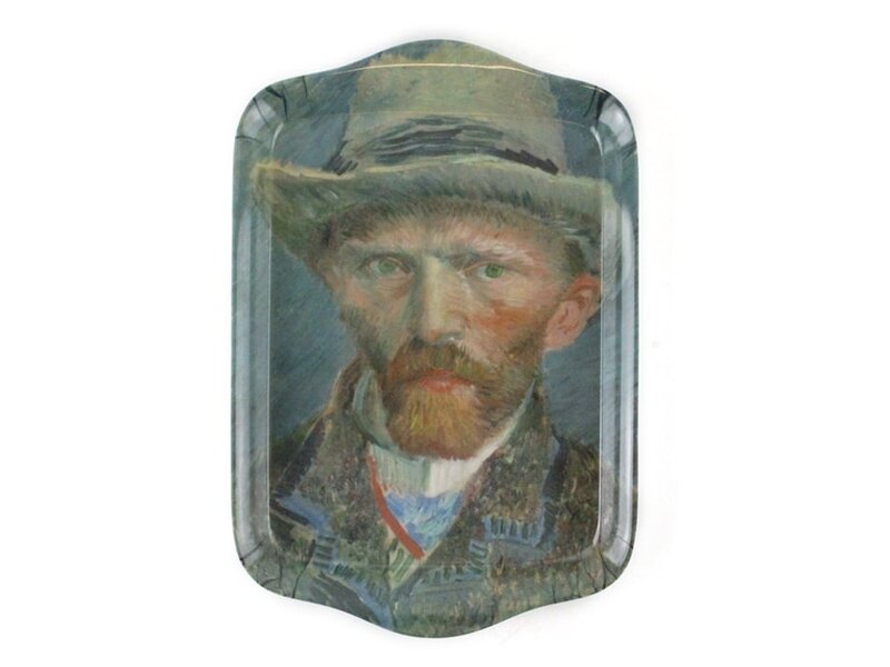 Bandeja de servicio mini, Van Gogh, Autorretrato