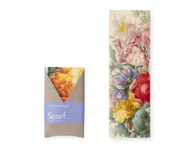 Scarf, Flower Still Life, Henstenburgh
