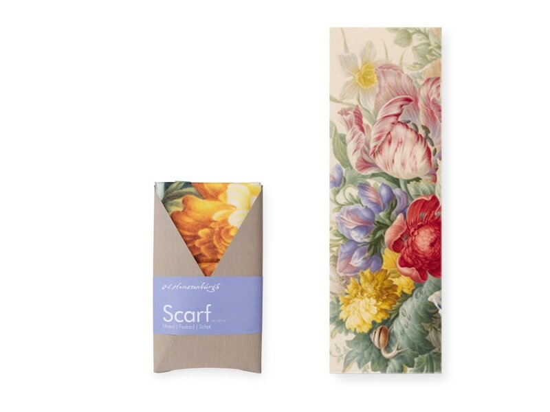 Scarf, Flower Still Life, Henstenburgh