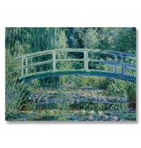 Plakat, 50x70, Monet, japanische Brücke