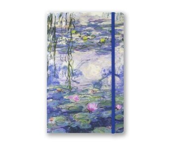 Softcover notitieboekje, A5, Waterlelies, Monet