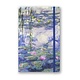 Cuaderno de tapa blanda, A5, nenúfares, Monet