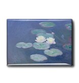 Magnet frigo XL, nymphéas à la lumière du soir, Monet Magnet frigo XL, nymphéas à la lumière du soir, Monet