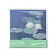 Lens cloth, 15 x 15 cm, Waterlilies in evening light, Monet