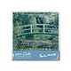 Lens cloth, 15 x 15 cm, Japanese Bridge, Monet