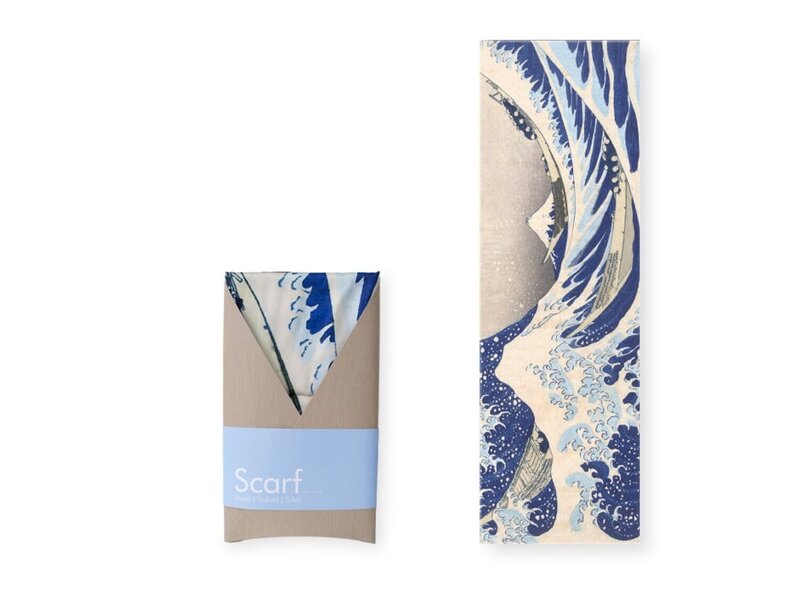 Scarf , Hokusai, The Great Wave