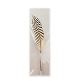 Stylo à bille faisan argenté, marron / blanc Stylo à bille faisan argenté, marron / blanc