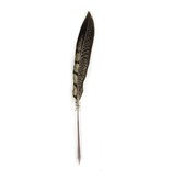 Silver pheasant ballpoint pen Silver pheasant ballpoint pen