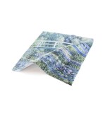 Brillenetui mit Linsentuch, japanische Brücke, Monet