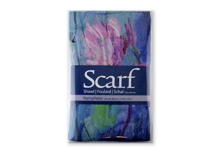 Scarf, Waterlilies, Monet