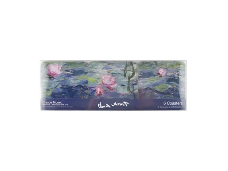Untersetzer, Seerosen, Monet