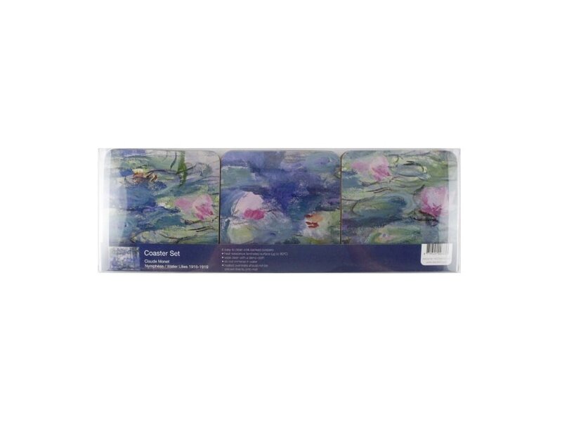 Untersetzer, Seerosen, Monet