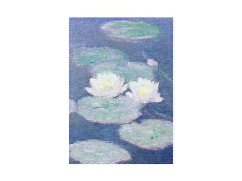 Geschirrtuch, Monet, Seerosen Abendlicht