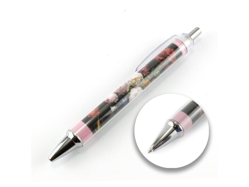 Photo pen, De Heem, Vaas met bloemen