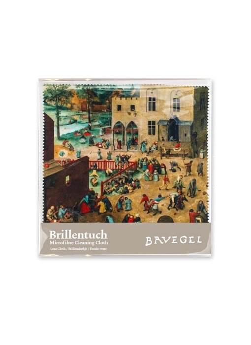 Brillenputztuch , 15 x 15 cm, Kinderspiele, Bruegel
