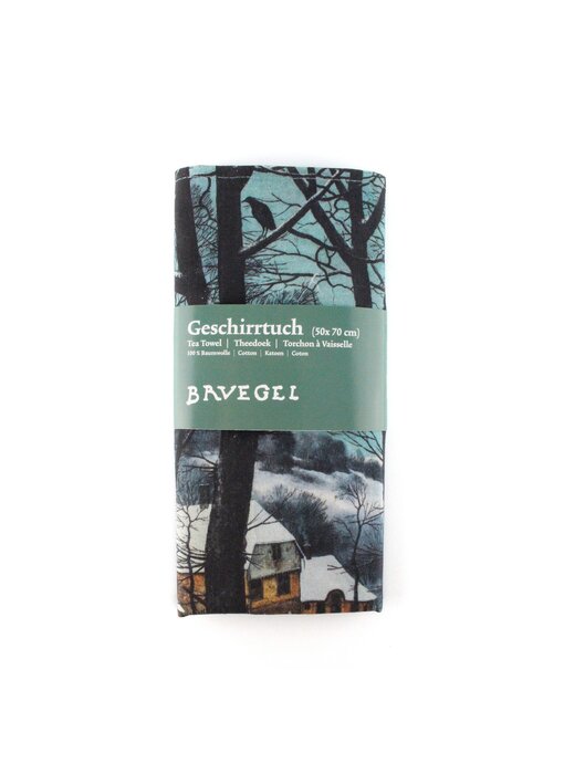 Tea Towel, Bruegel, Hunters in the snow