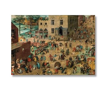 Plakat, 50x70, Bruegel, Kinderspiele