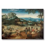 Poster, 50x70, Bruegel, Het hooien