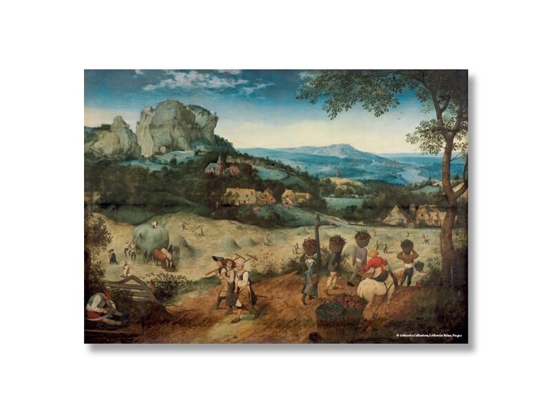 Affiche, 50x70, Bruegel, fenaison