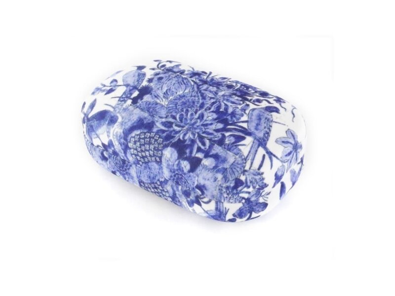 Rouge à lèvres / lentille / boîte de voyage, Oiseaux bleus de Delft