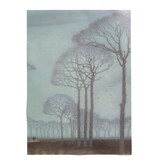 Poster, 50x70, Jan Mankes, Bomenrij Poster, 50x70, Jan Mankes, Bomenrij