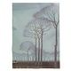 Cartel, 50x70, Jan Mankes, fila de árboles