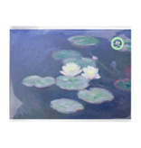 Plakat A3, Monet, Seerosen im Abendlicht