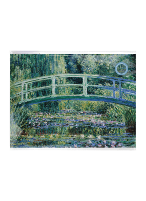 Poster A3, Monet,  Japanse brug