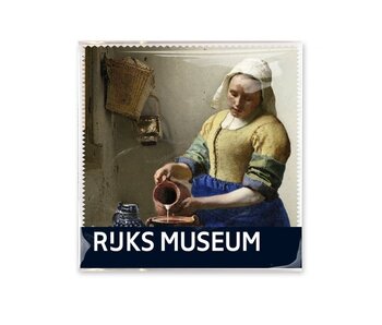 Brillendoekje, 15x15, Het Melkmeisje, Vermeer