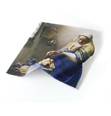 Brillendoekje, 15x15, Het Melkmeisje, Vermeer Brillendoekje, 15x15, Het Melkmeisje, Vermeer