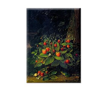 Imán de nevera, XL, Schlesinger, fresas