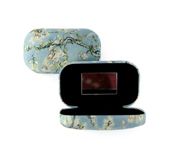 Lápiz labial /Lápiz labial /lente /caja de viaje,  Flor de almendro, Van Gogh