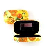 Lipstick-lens-reis doosje, Zonnebloemen, Van Gogh