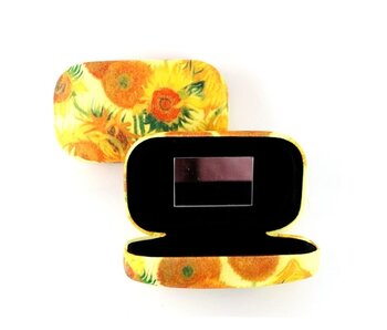 Lápiz labial /Lápiz labial /lente /caja de viaje, Girasoles, Van Gogh