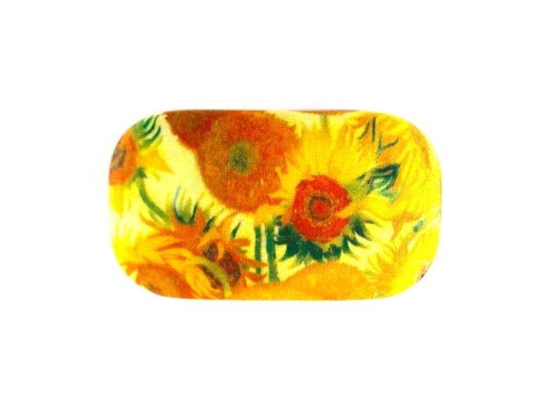 Lipstick-lens-reis doosje, Zonnebloemen, Van Gogh