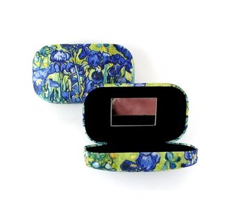 Lápiz labial /Lápiz labial /lente /caja de viaje, Lirios Van Gogh