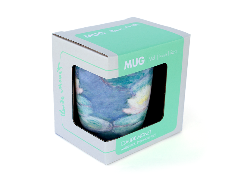 Mug, Monet, Water Lilies evening
