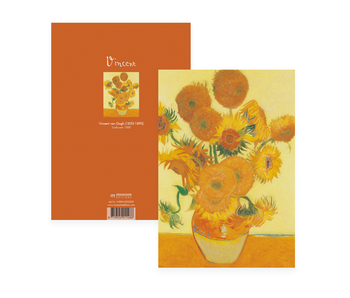Heft, A5, Sonnenblumen, Van Gogh