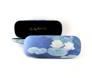 Funda de gafas, nenúfares a la luz del atardecer, Monet