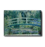 Imán de nevera, puente, Monet
