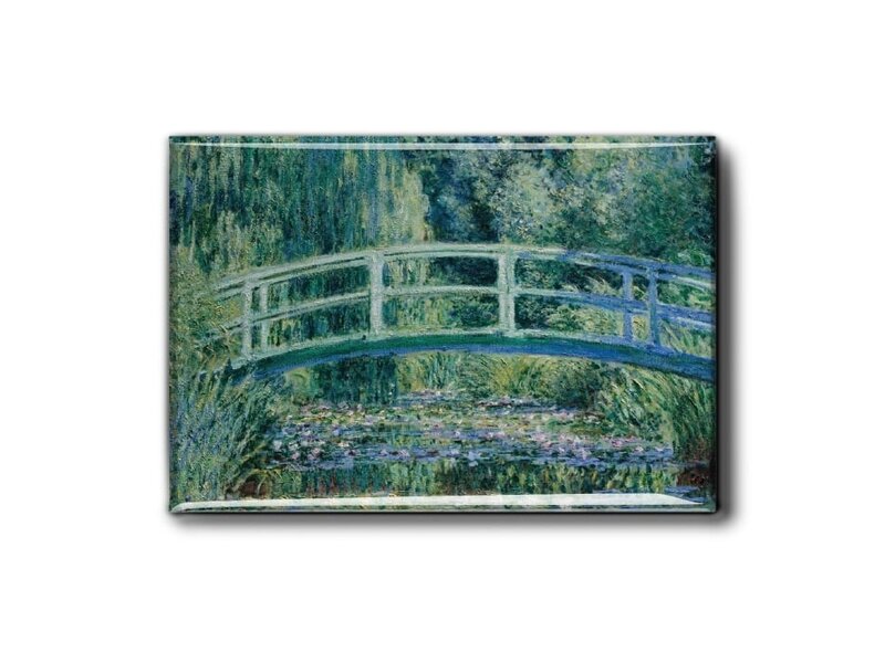 Fridge magnet, bridge, Monet