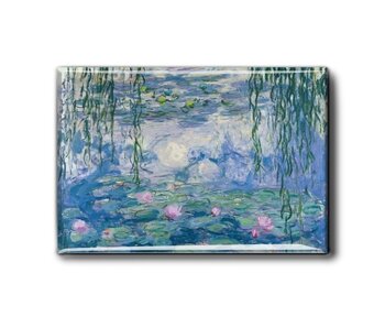 Kühlschrankmagnet, Seerosen, Monet
