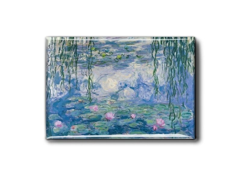 Kühlschrankmagnet, Seerosen, Monet