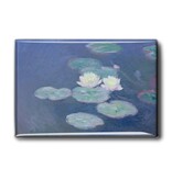 Aimant pour réfrigérateur, soirée Nénuphars, Monet Aimant pour réfrigérateur, soirée Nénuphars, Monet