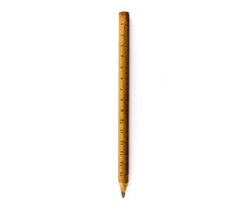 Bleistift mit Linealdruck